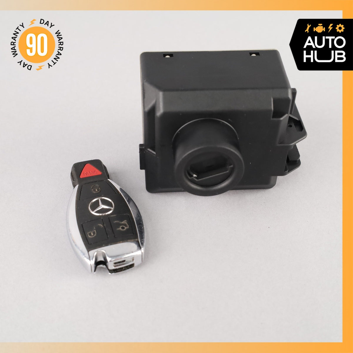 14-17 Mercedes W117 CLA250 GLA250 B250e Ignition Switch Module w/Key OEM - photo 3