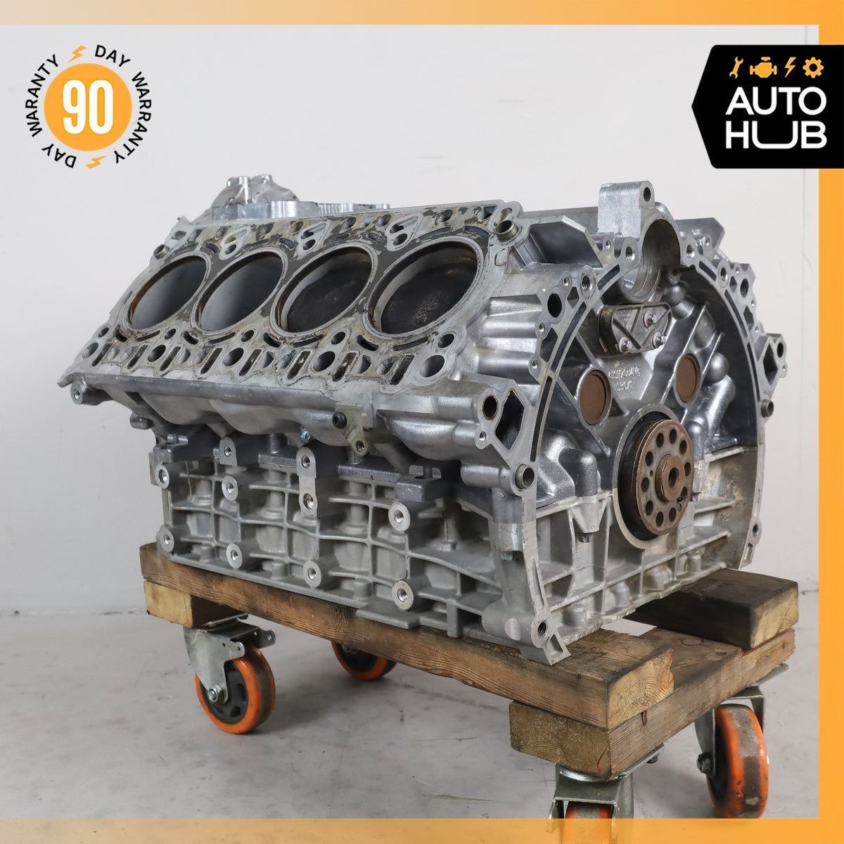 03-06 Porsche Cayenne 955 Turbo S 4.5L V8 M48.50 Engine Motor Block OEM - photo 3