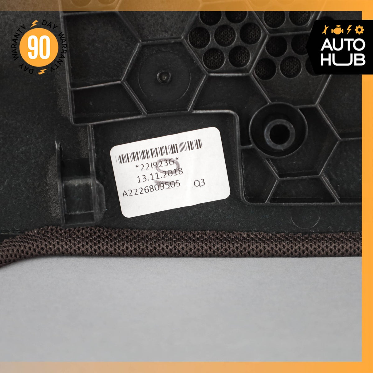 Mercedes W222 S450 Dash Upper Speaker Cover Grille w/ Sensor OEM - photo 9