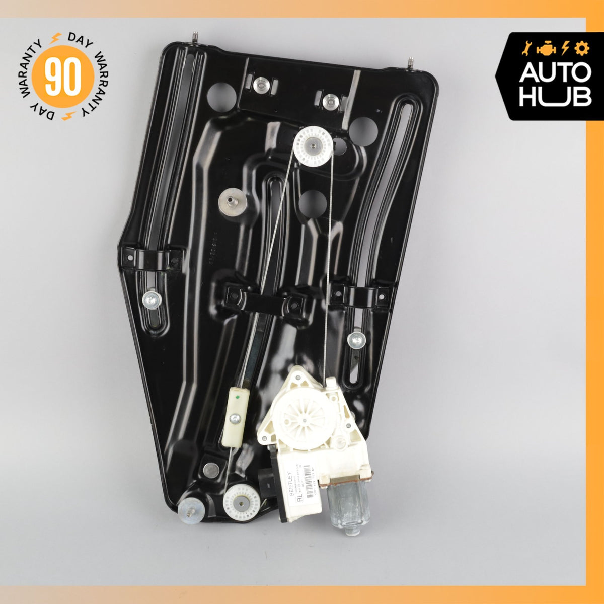 12-18 Bentley Continental GTC Rear Left Quarter Window Regulator w/Motor OEM - photo 6