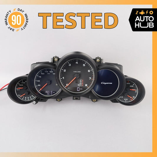 2016 Porsche Cayenne 958 3.6L VR6 Instrument Speedometer Cluster OEM - photo 1