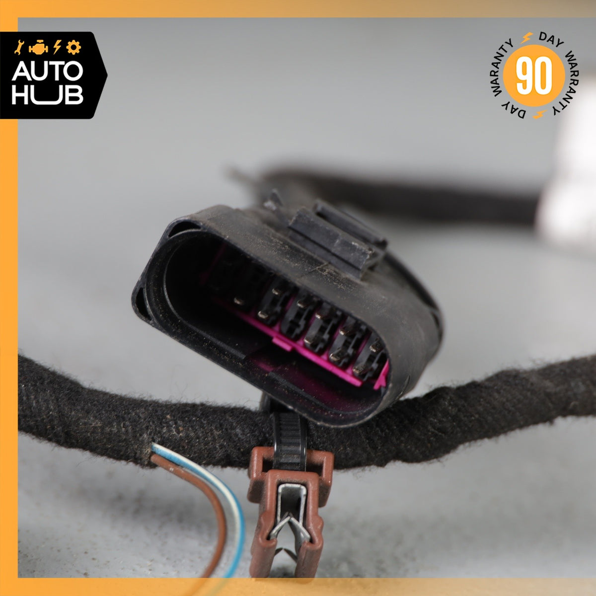 Bentley Continental GTC GT Rear Bumper Parking Sensor Wire Harness PDC OEM 40k - photo 8