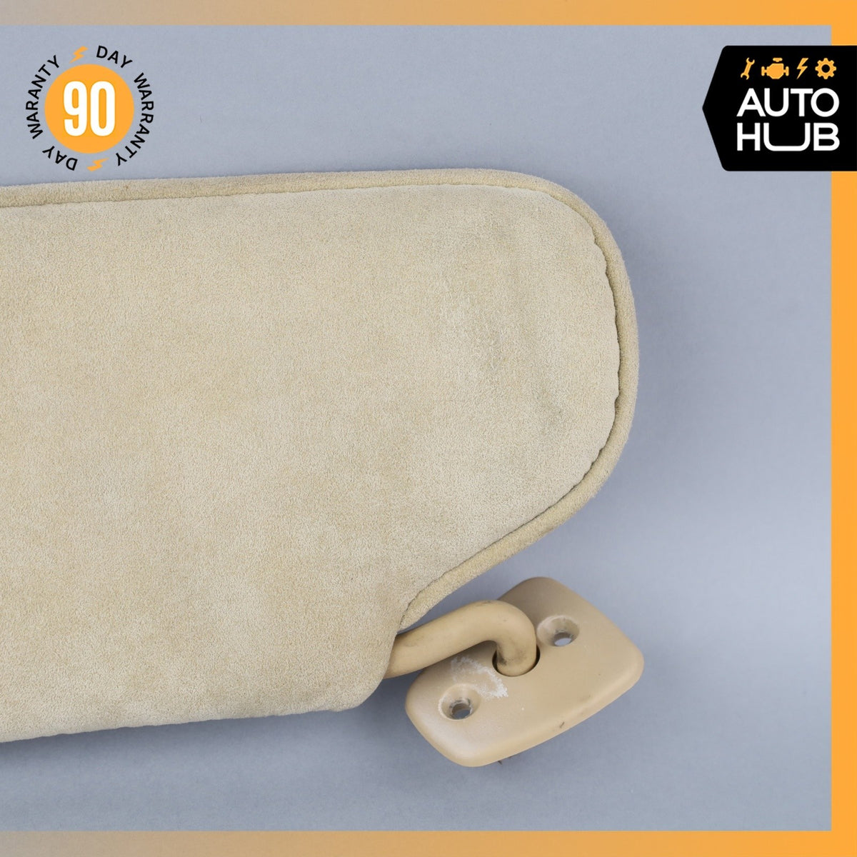 00-04 Aston Martin DB7 Vantage Right Side Sunvisor Sun Visor Suede OEM 38k - photo 5