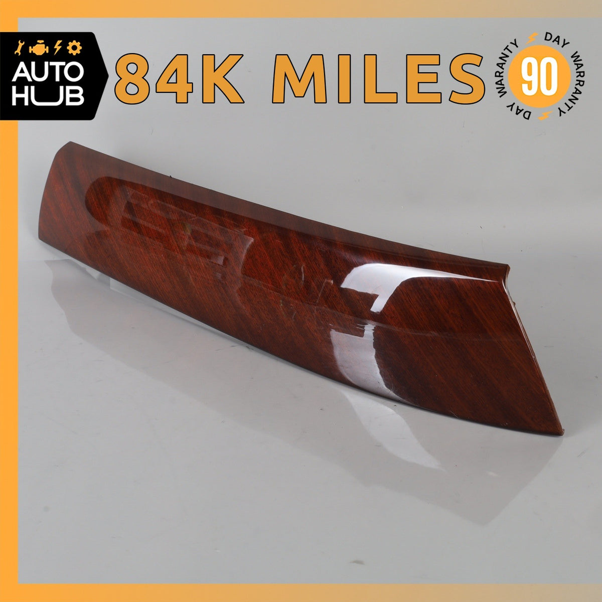 03-13 Maserati Quattroporte M139 Rear Right Side Door Panel Trim Panel Wood OEM - photo 1