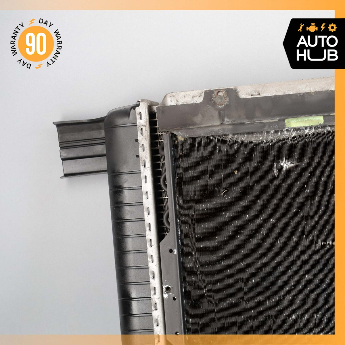 92-94 Mercedes R129 300SL SL320 Engine Cooling Radiator AC Air A/C Condenser OEM - photo 11