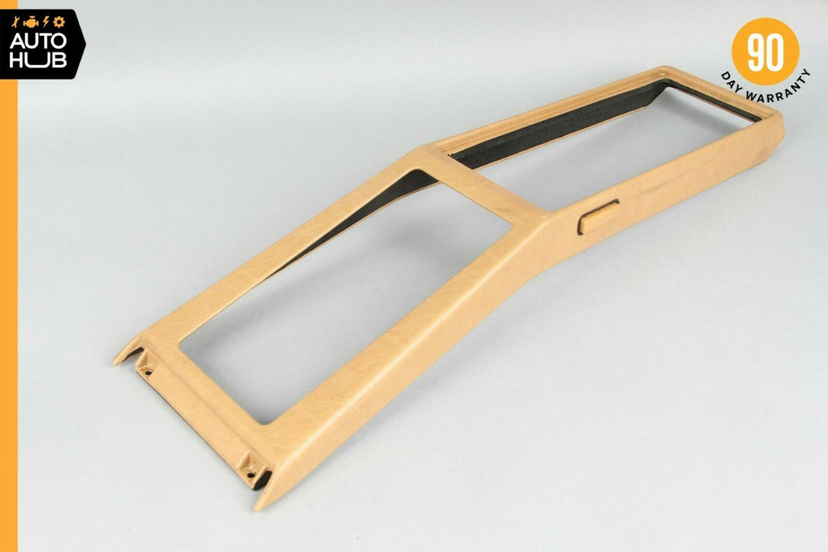 90-02 Mercedes R129 500SL SL320 SL600 Upper Center Console Trim Java OEM - photo 1