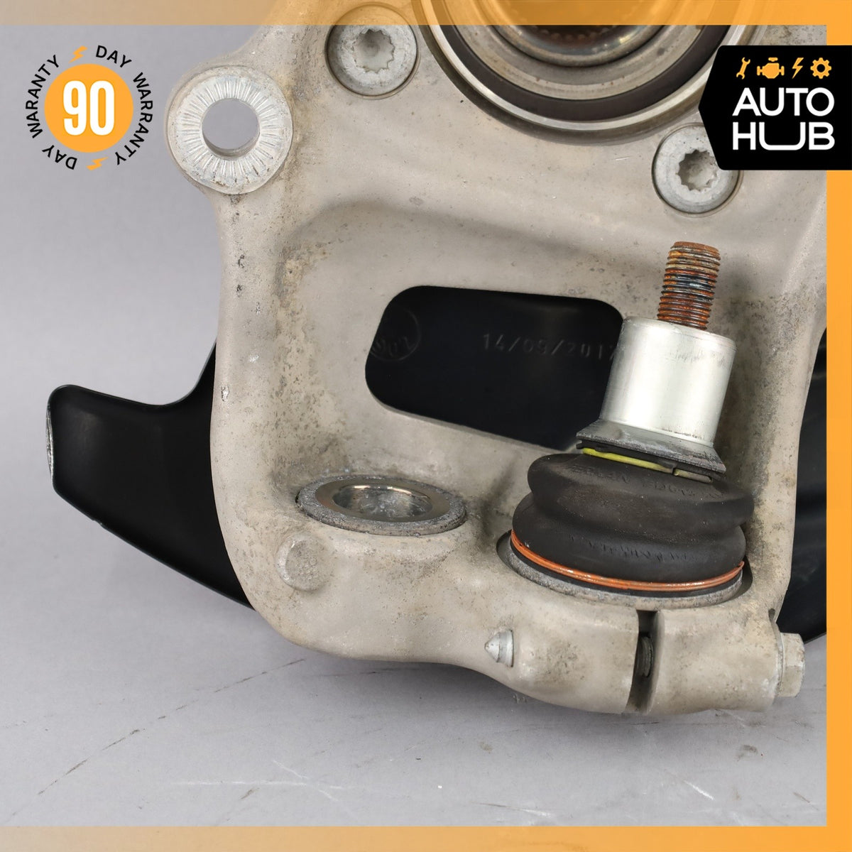 17-25 Audi 4M Q7 Q8 e-Tron Quattro Front Left Spindle Knuckle Hub w/ Shield OEM - photo 12