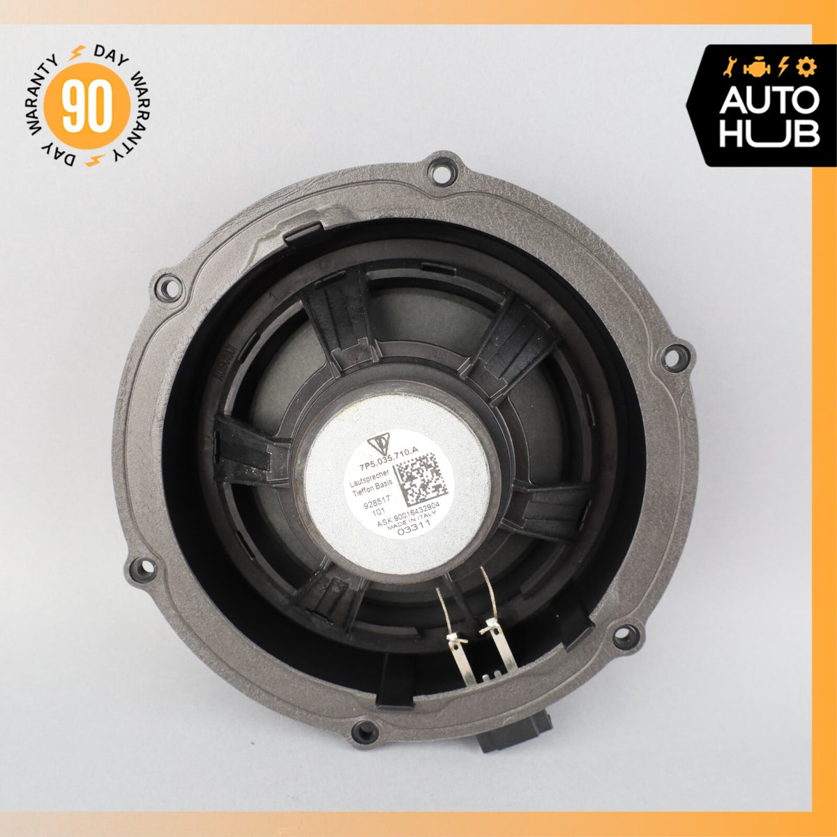 10-18 Porsche Cayenne 958 Rear Left or Right Door Speaker 7P5035710A OEM - photo 4