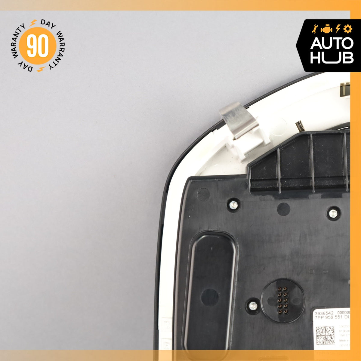10-18 Porsche Cayenne 958 Panamera Front Overhead Dome Light Lamp Black OEM - photo 15