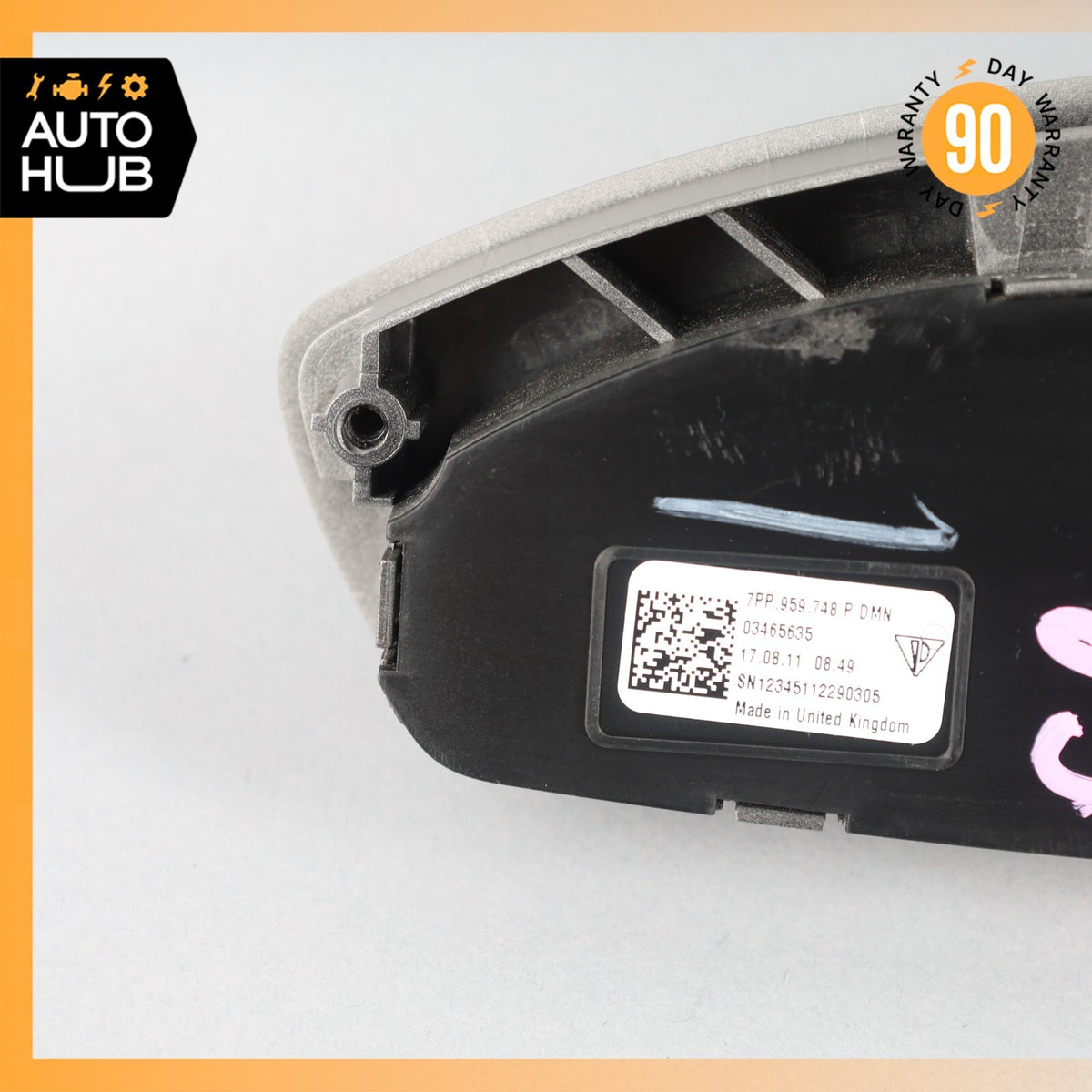 11-18 Porsche Cayenne 958 Hybrid S Front Right Side Seat Control Switch OEM - photo 11