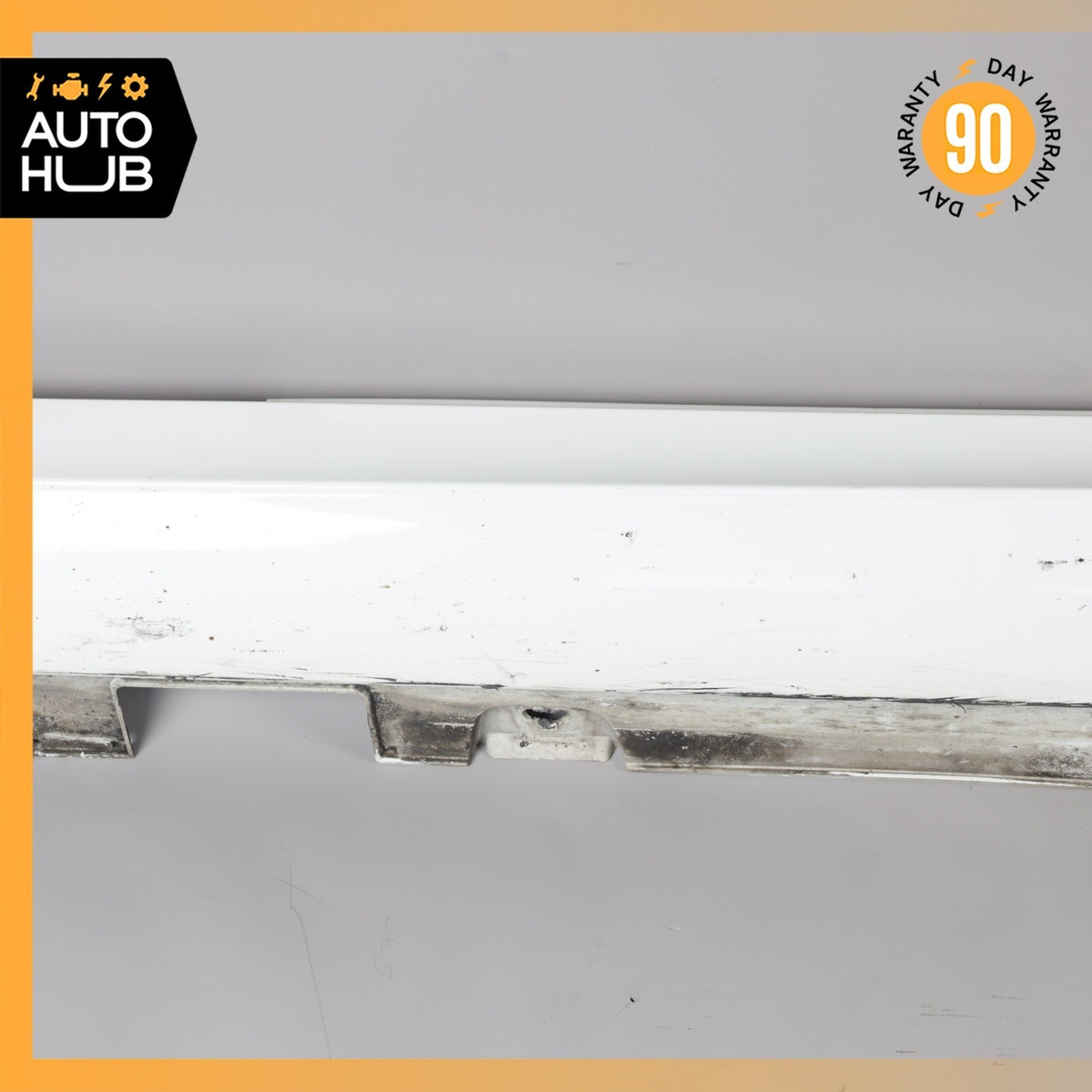 17-23 Mercedes W213 E300 E400 Sport AMG Left Rocker Panel Side Skirt White OEM - photo 7