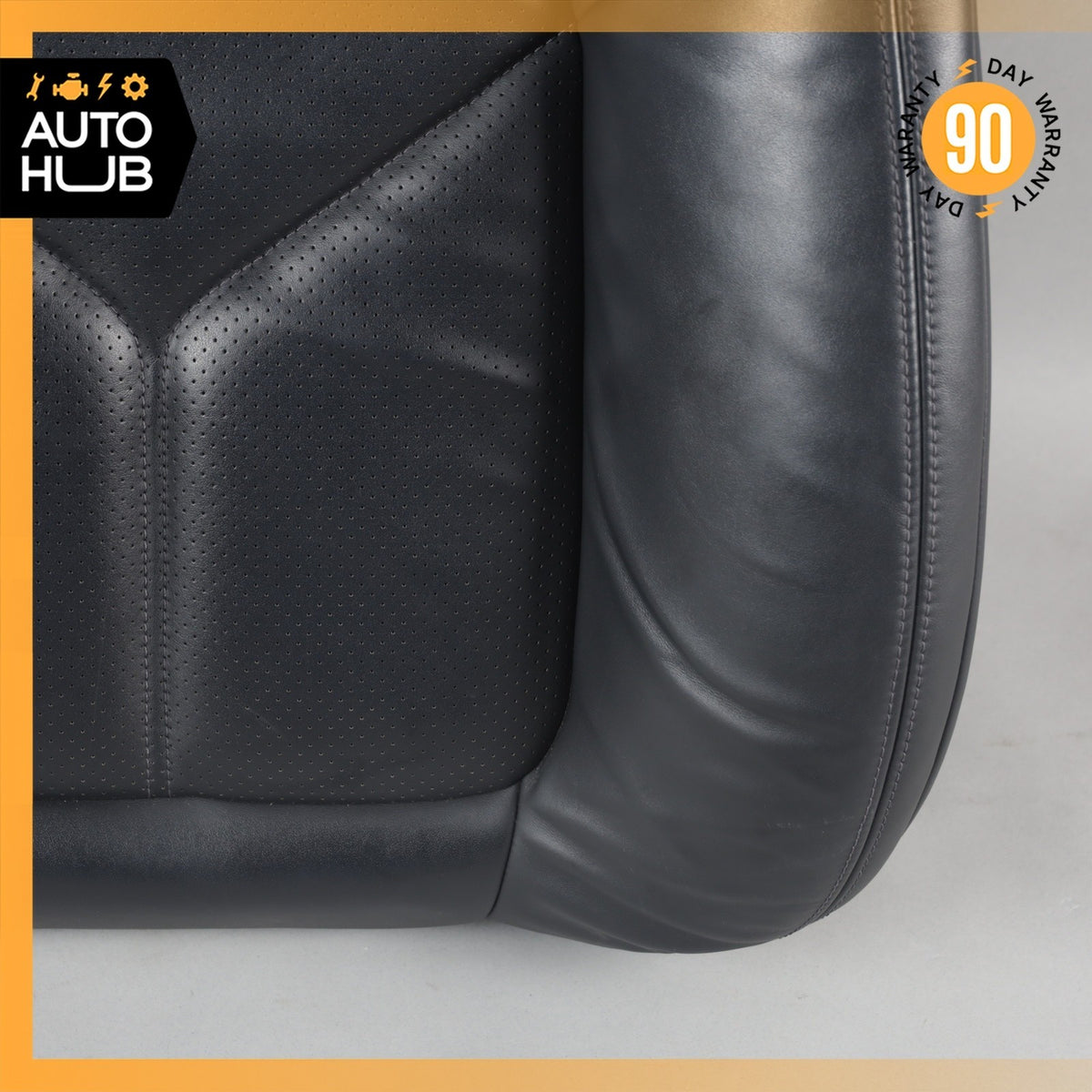 11-18 Porsche Cayenne 958 Front Right Seat Upper Cushion Leather OEM - photo 4