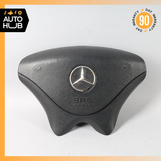 99-04 Mercedes R129 SL500 SLK230 Driver Steering Wheel Airbag Air Bag Black OEM - photo 1