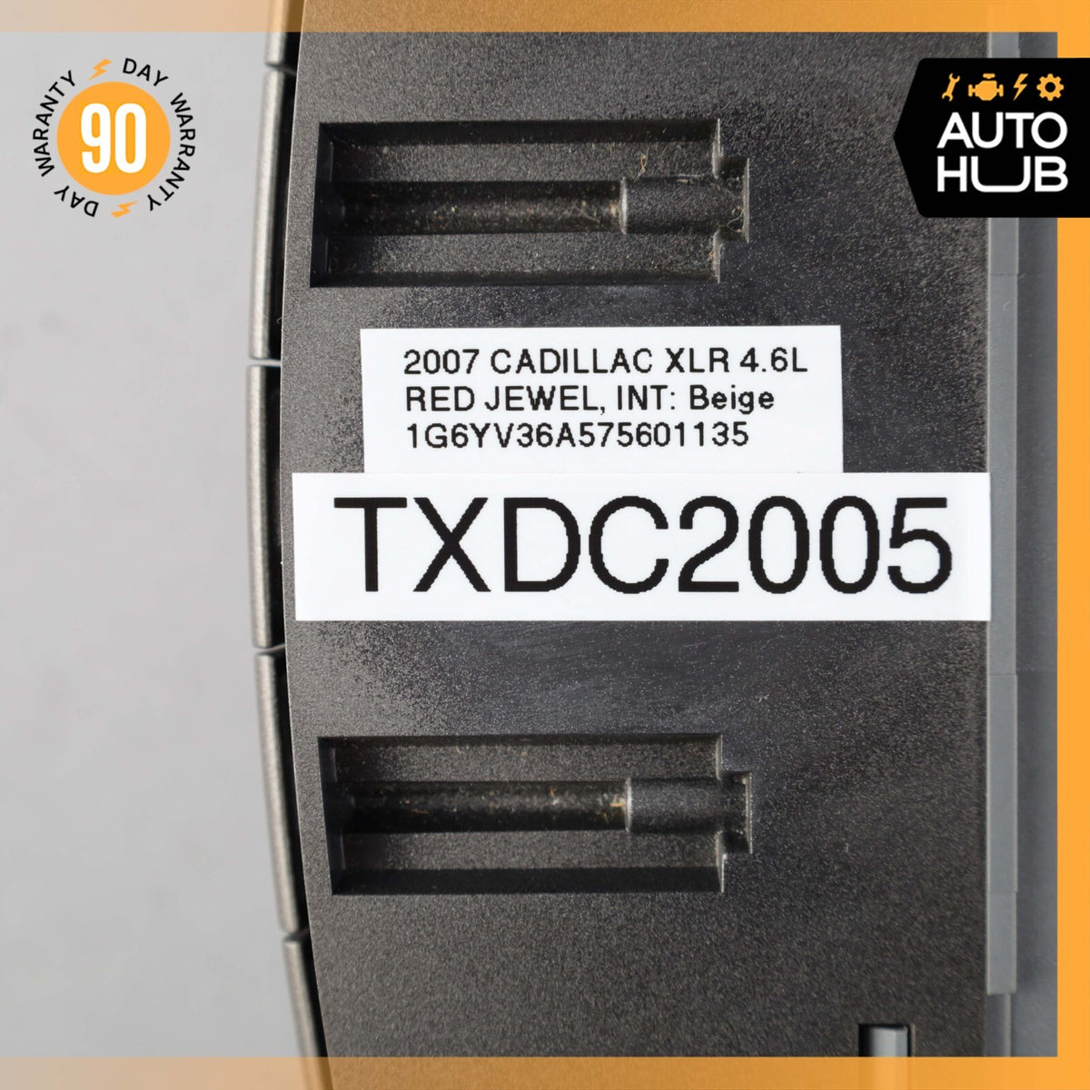 06-07 Cadillac XLR A/C AC Heater Climate Control Switch 10369311 OEM - photo 13