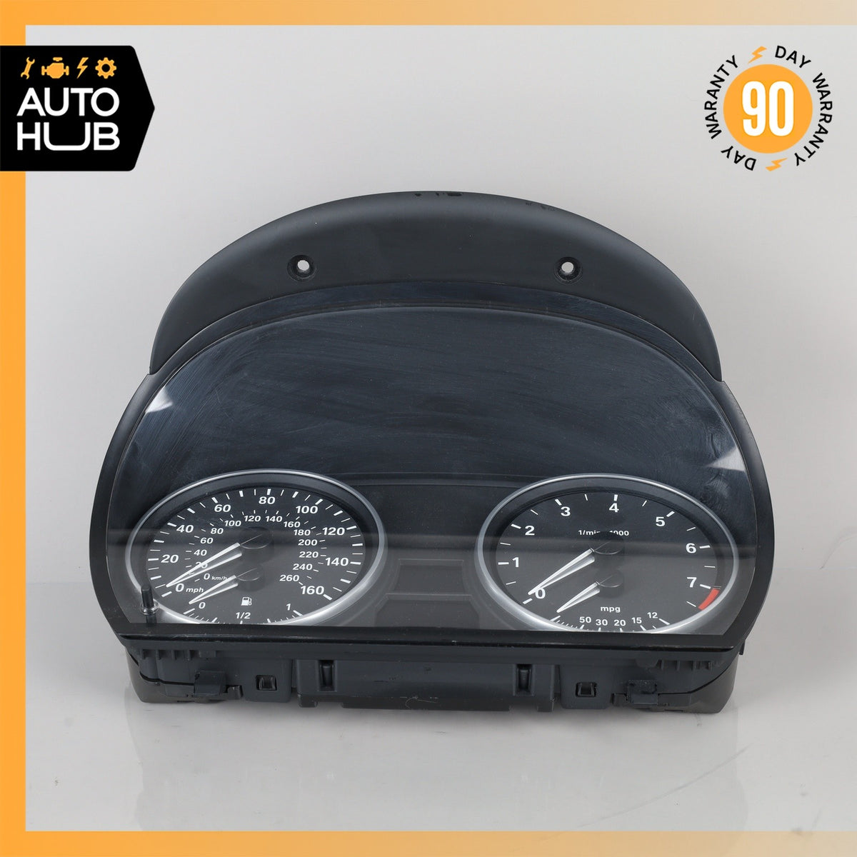 BMW E90 328i Instrument Gauge Cluster Speedometer OEM 67k - photo 7