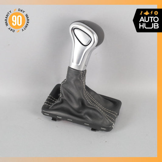 Audi C7 S6 Automatic Transmission Gear Shifter Knob Boot Cover 4G1713139M OEM - photo 1