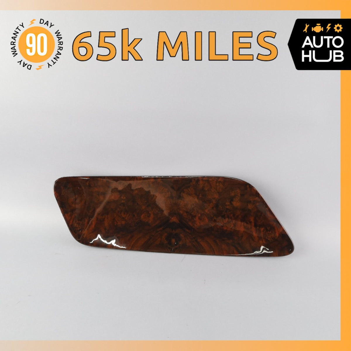03-10 Bentley Continental GT Rear Left Side Door Panel Trim Panel Wood OEM 65k - photo 1