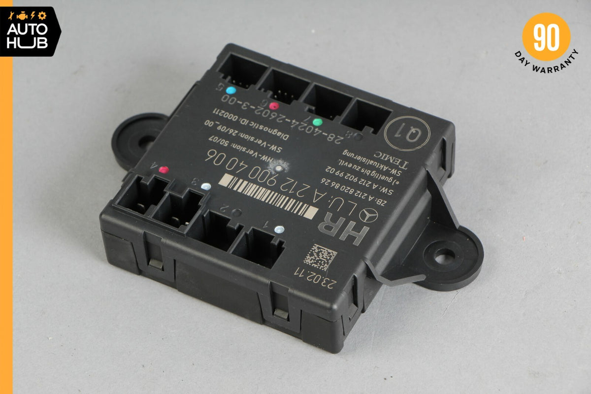 08-18 Mercedes W212 E350 C300 E550 Rear Right Side Door Control Module OEM 30k - photo 4