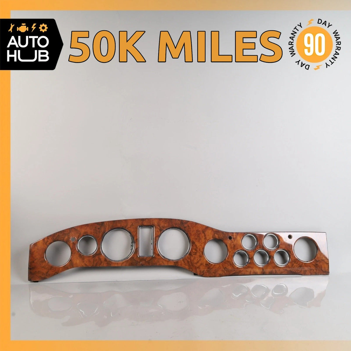 99-04 Bentley Arnage Dashboard Center Console Panel Trim Wood OEM 50k - photo 1