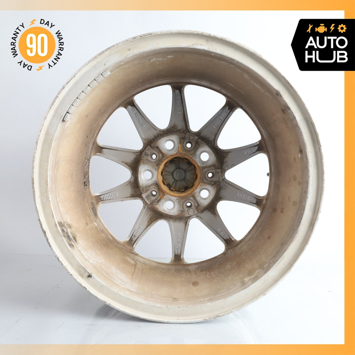 BMW E88 128i 135i 7 x 16 16" Style 360 Wheel Rim Silver 36116795207 OEM - photo 8