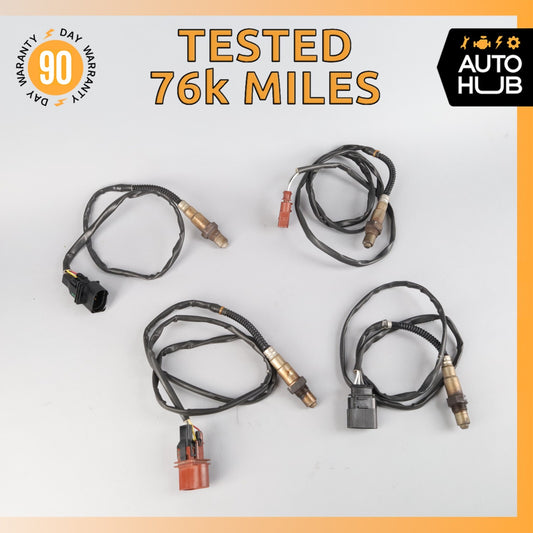 Bentley Continental Flying Spur Front & Rear Oxygen O2 Sensor Lambda Set OEM 76k - photo 1
