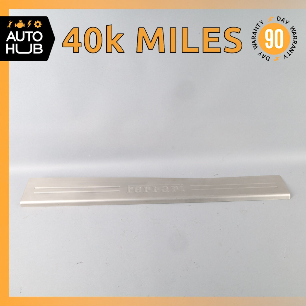11-16 Ferrari FF F151 Door Step Sill Right Passenger Side OEM 40k - photo 1