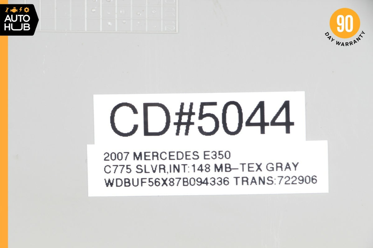 06-09 Mercedes W211 E350 E320 E500 Left Side Dashboard Trim Cover Panel Gray OEM - photo 7