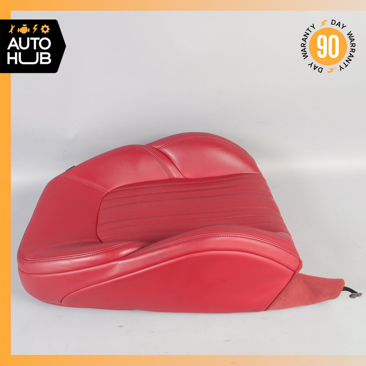 17-22 Maserati Levante S M161 Front Left Top Upper Seat Cushion Red OEM 26k - photo 7