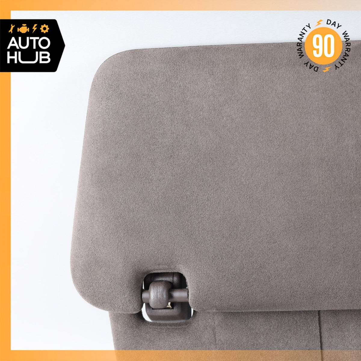 11-18 Porsche Cayenne 958 Sun Visor Sunvisor Left Side Suede Brown OEM - photo 11