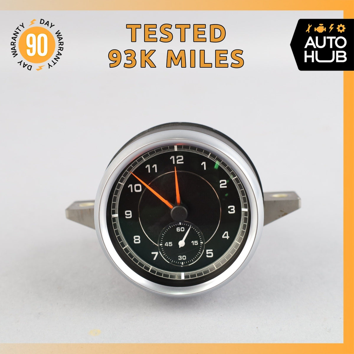 14-16 Porsche Panamera 970 Center Dashboard Chrono Clock 97064131504 OEM - photo 1