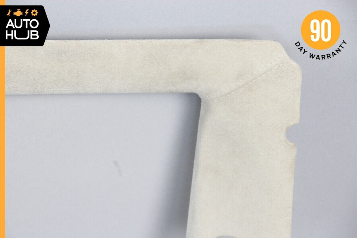 03-12 Mercedes R230 SL600 SL550 Rear Window Headliner Trim Suede Gray OEM - photo 7