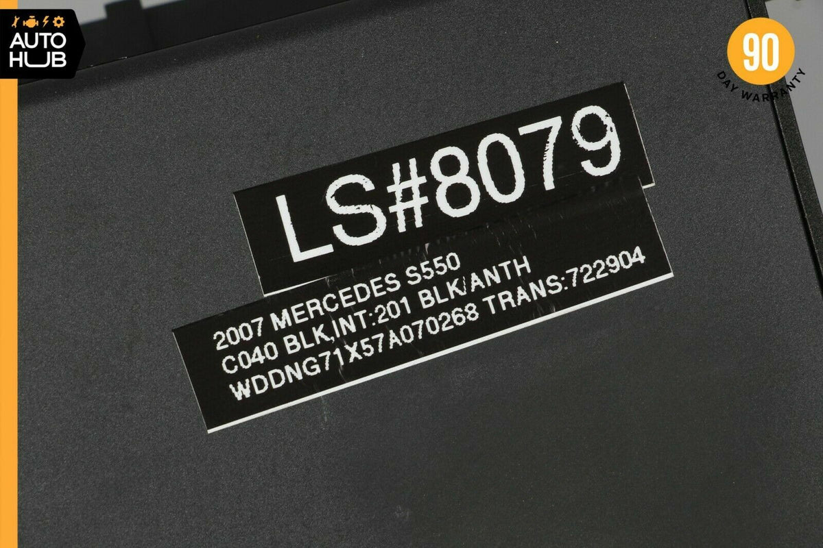 07-13 Mercedes W221 S550 S400 Front Left Driver Side Under Seat Control Unit OEM - photo 10