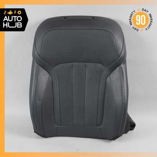 16-23 BMW G12 740Li 540i Front Right Upper Seat Cushion Skin Black OEM 96k - photo 1