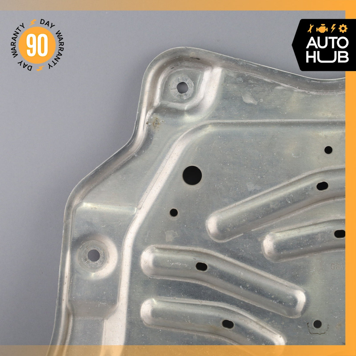 14-18 BMW F15 X5 Engine Shield Reinforcement Skid Plate 6853814 OEM - photo 2
