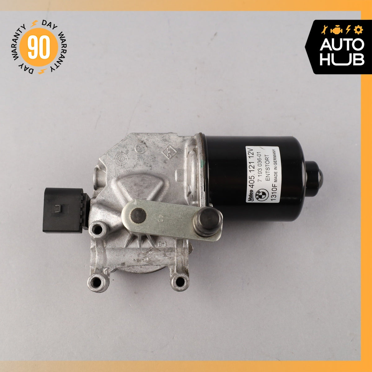 08-13 BMW E88 128i Front Windshield Wiper Arm Motor 7193036 OEM - photo 5