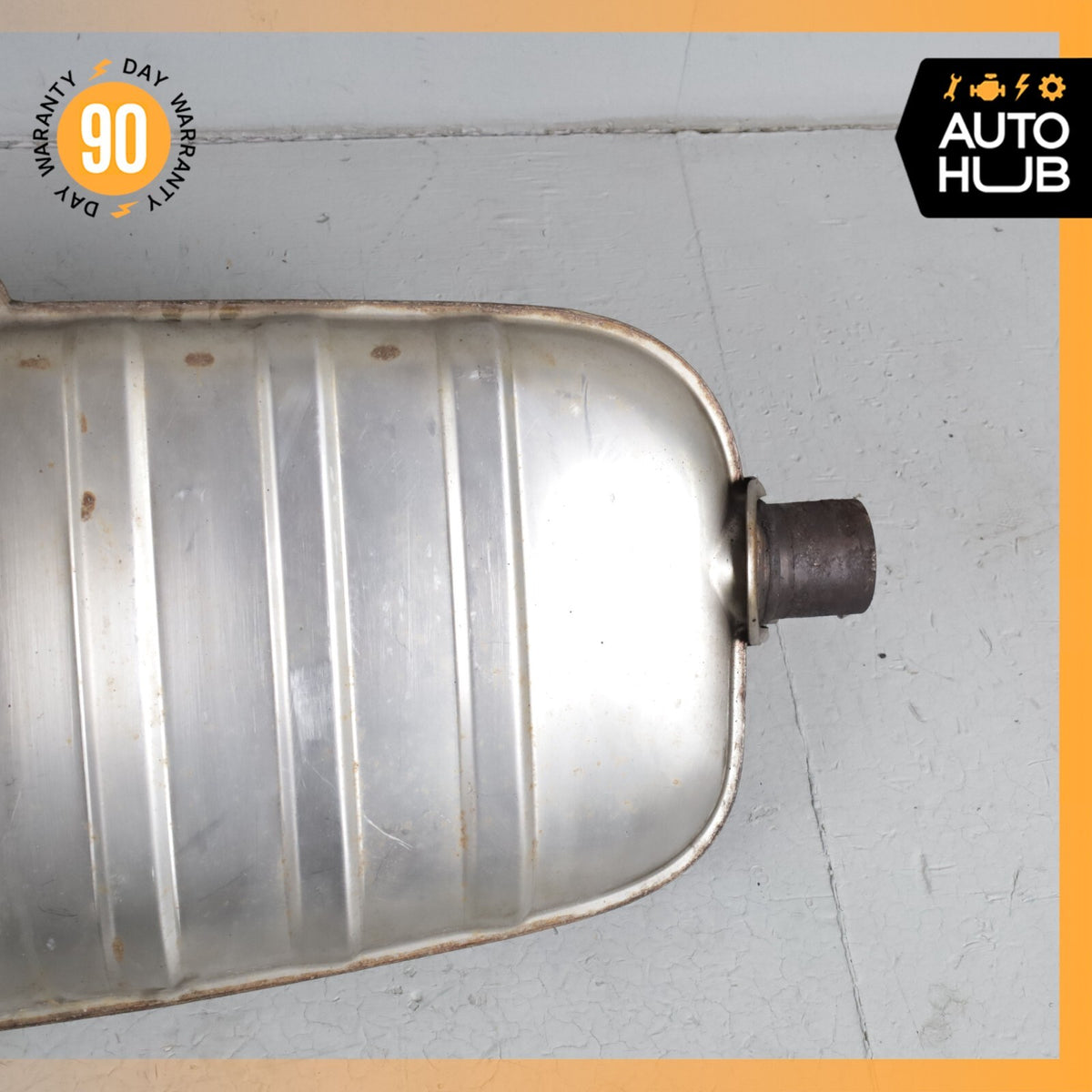 03-06 Porsche Cayenne 955 Turbo S Dual Exhaust Muffler Mufflers Assembly OEM - photo 11