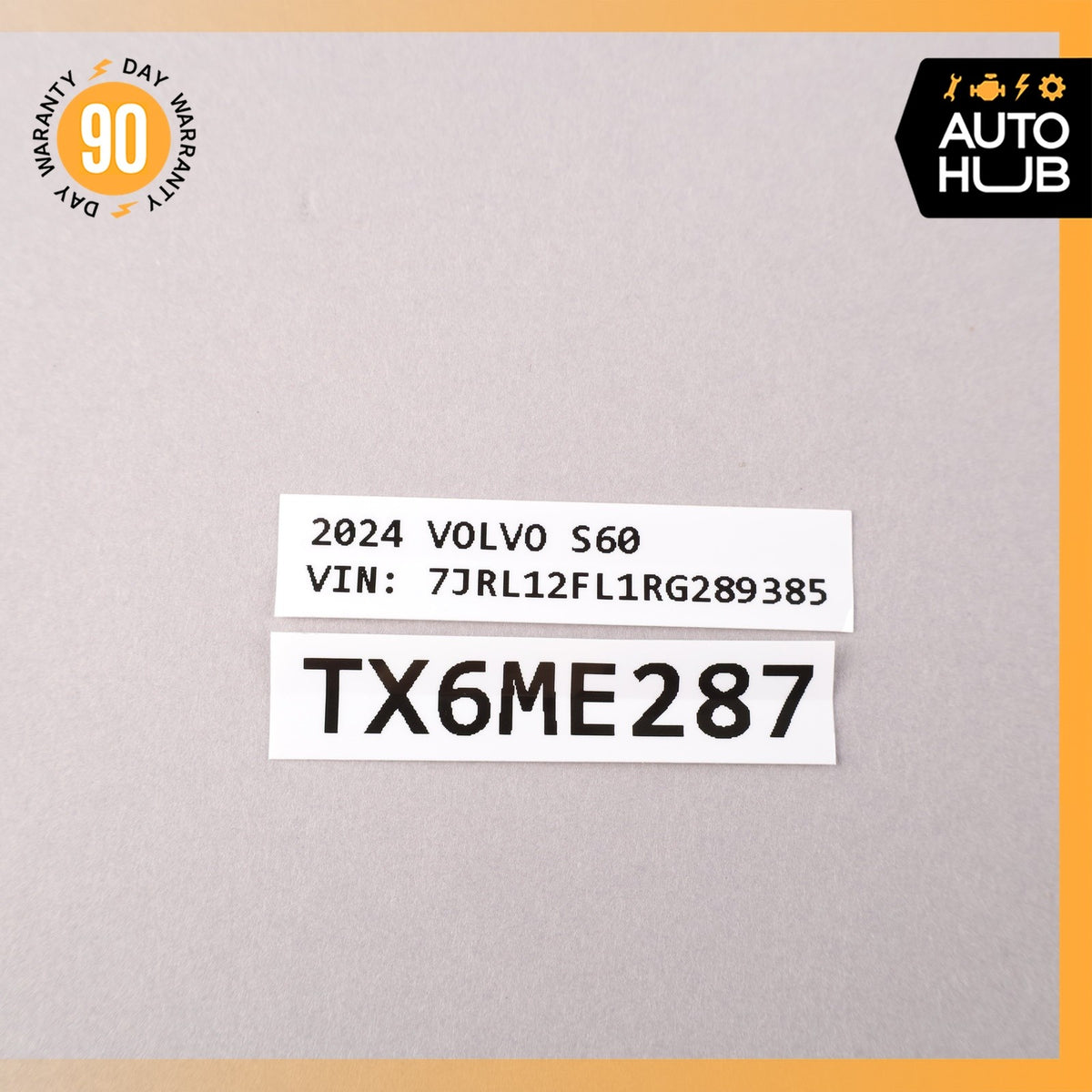 19-25 Volvo S60 Front or Rear Bumper Parking Sensor PDC OEM 60k - photo 8