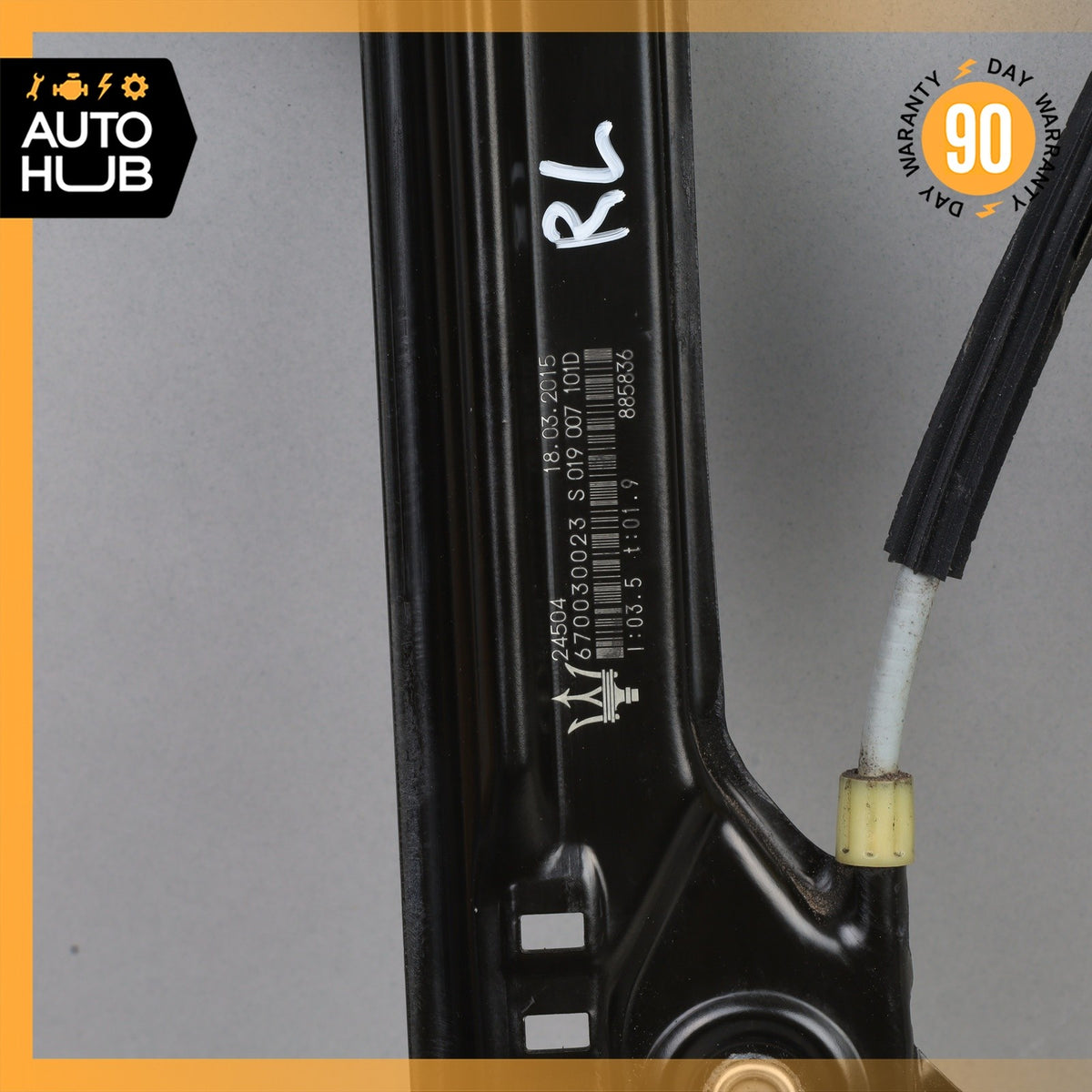 14-22 Maserati Ghibli SQ4 M157 Window Regulator Motor Rear Left Side OEM 68k - photo 18