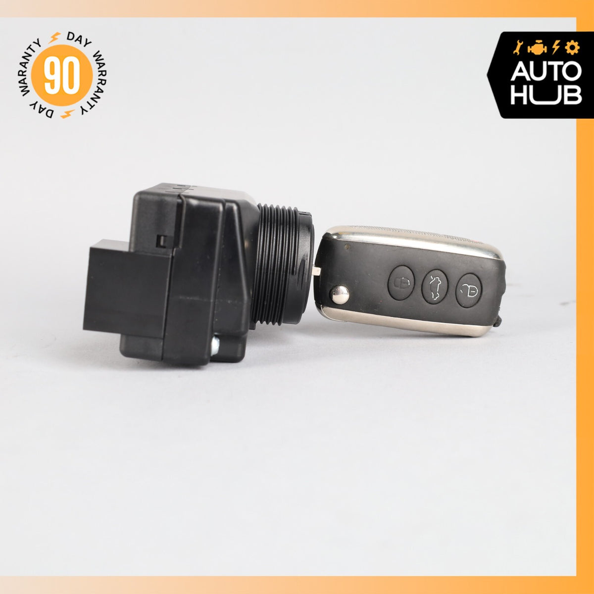 03-18 Bentley Continental GTC GT Start Ignition Switch Module w/ Key OEM 71k - photo 3