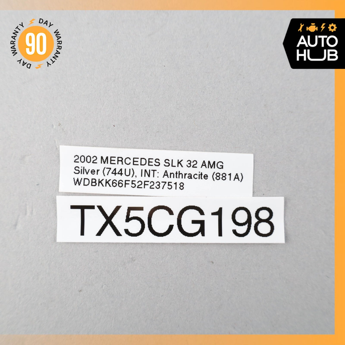 2002 Mercedes R170 SLK32 AMG Exterior AM/FM Antenna 1708200475 OEM - photo 12
