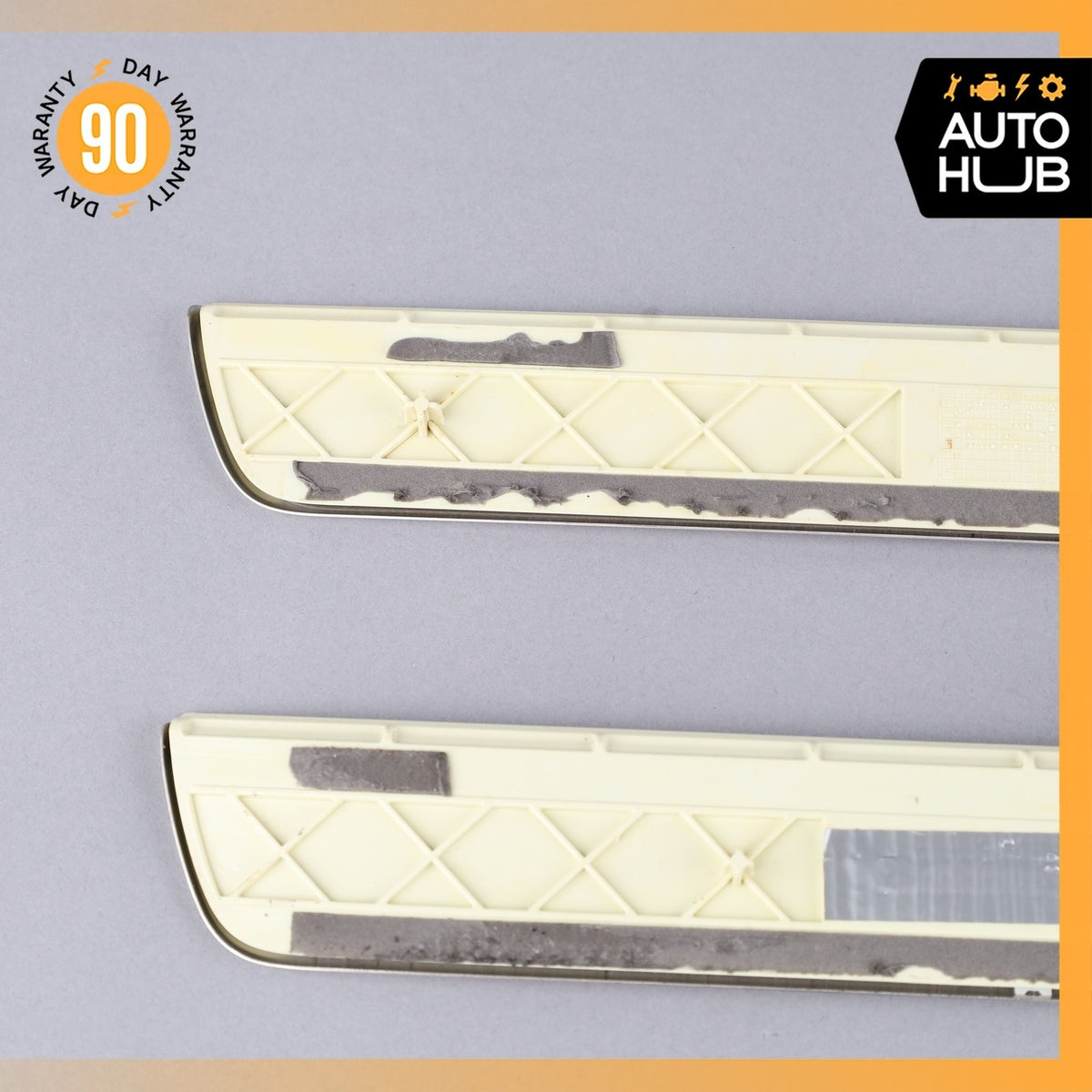 Mercedes W222 S450 S600 Front & Rear Illuminated Door Step Sill Panel Set OEM - photo 11