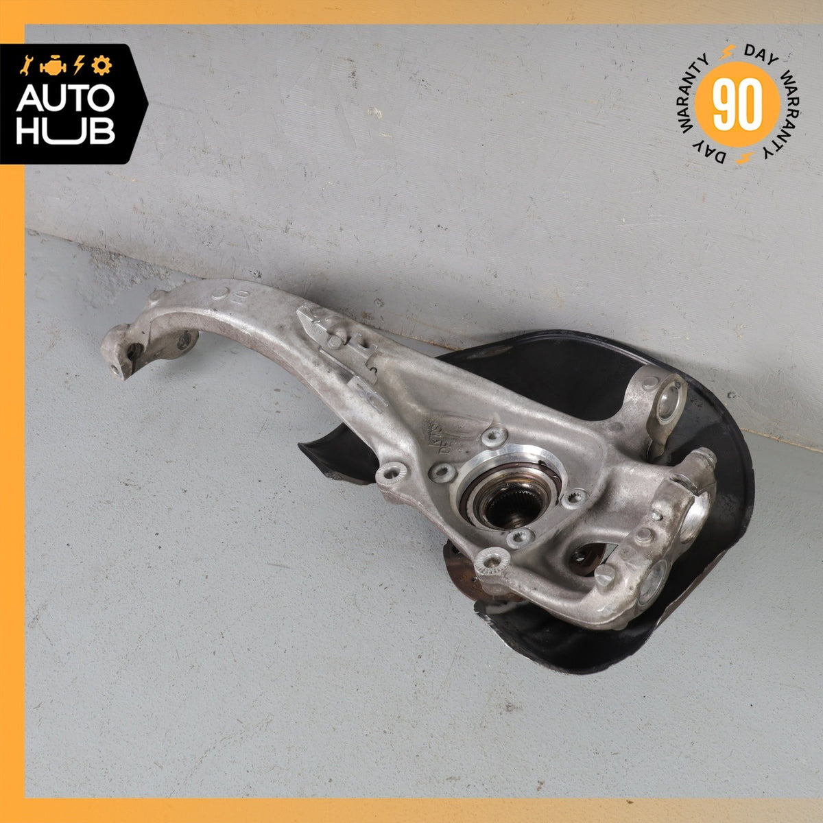 11-14 Audi D4 A8 Front Left Driver Spindle Knuckle Hub 4H0407253G OEM - photo 12
