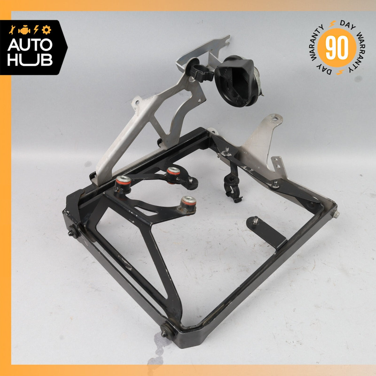 07-14 Mercedes W221 S65 CL65 AMG Auxiliary Water Cooler Radiator Bracket OEM - photo 1