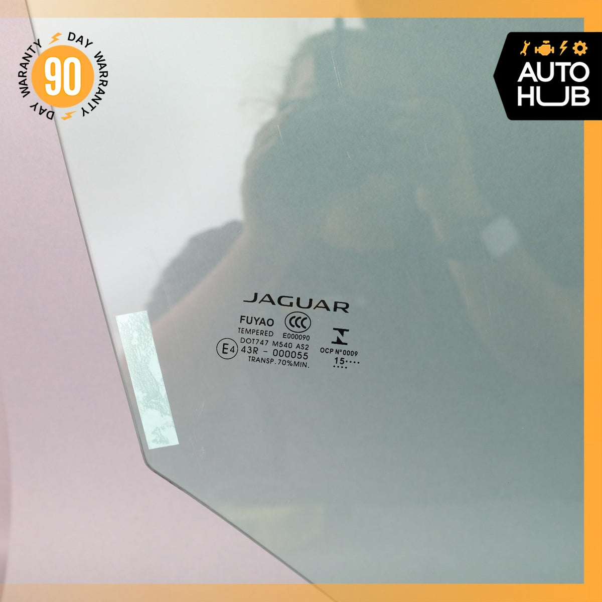 15-24 Jaguar X152 F-Type Coupe Right Passenger Side Door Window Glass OEM 79k - photo 3