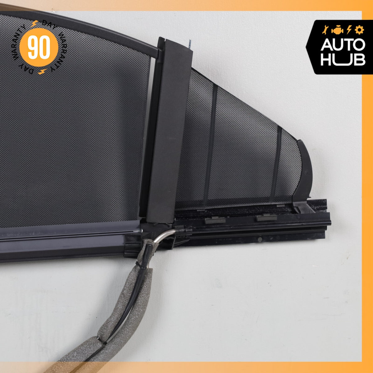 07-13 Mercedes W221 S63 S400 Rear Right Side Door Window Sun Shade Sunshade OEM - photo 11