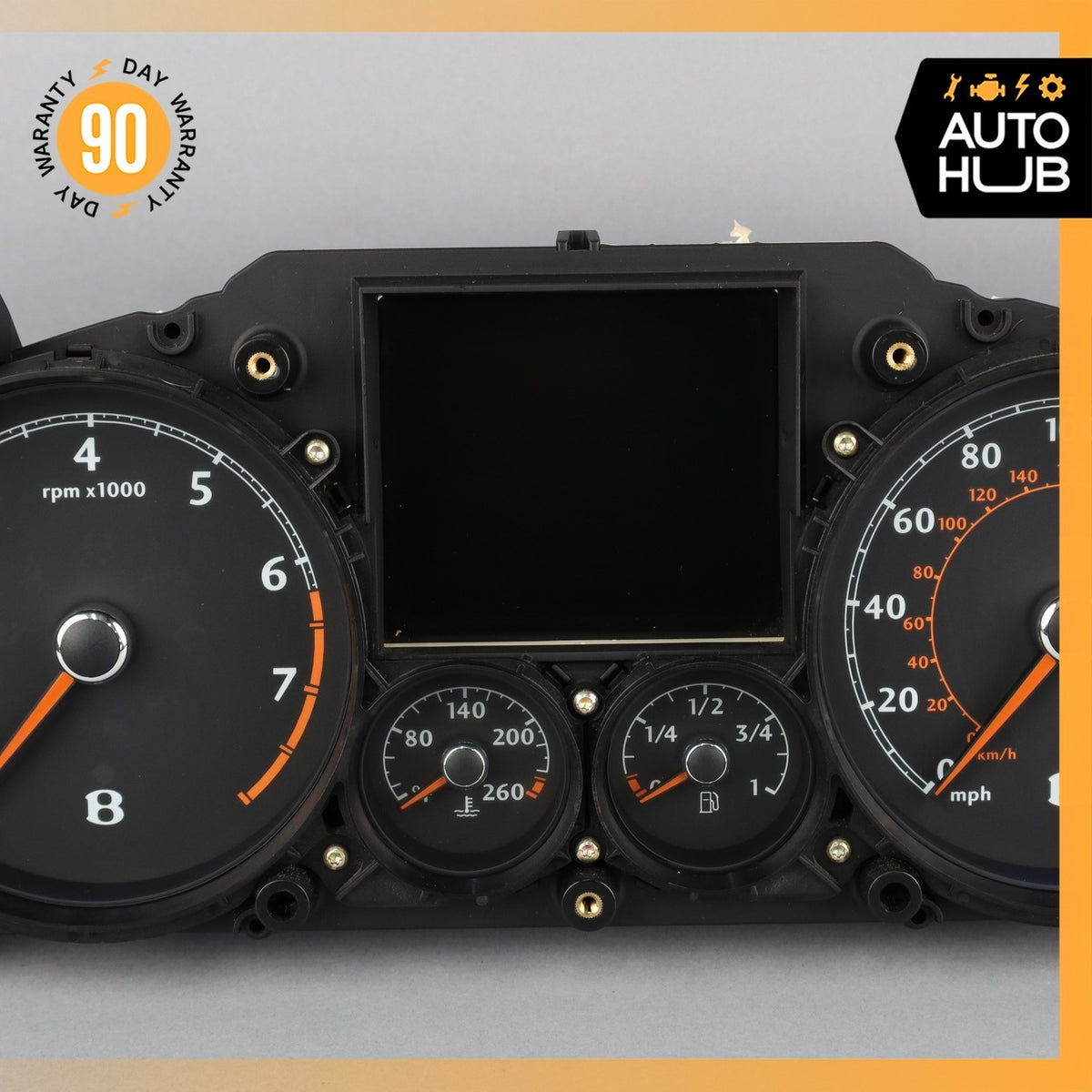 06-07 Bentley Continental Flying Spur Instrument Cluster Speedometer OEM 104k - photo 5