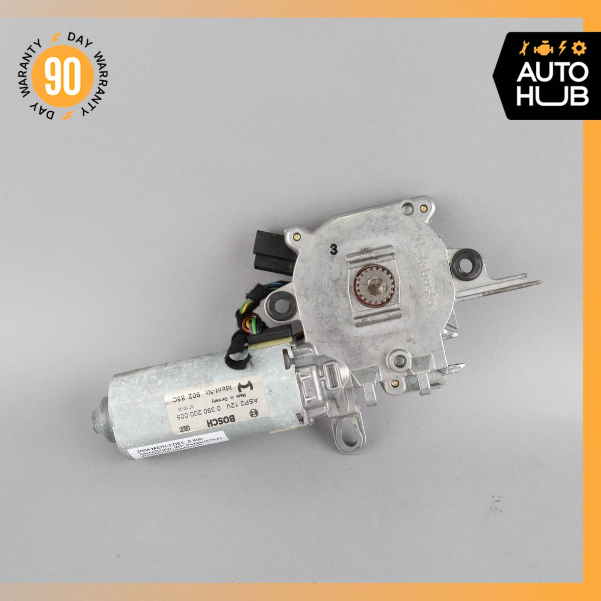 00-06 Mercedes W220 S600 CL500 S55 AMG Sunroof Sun Roof Motor 2208203842 OEM - photo 4