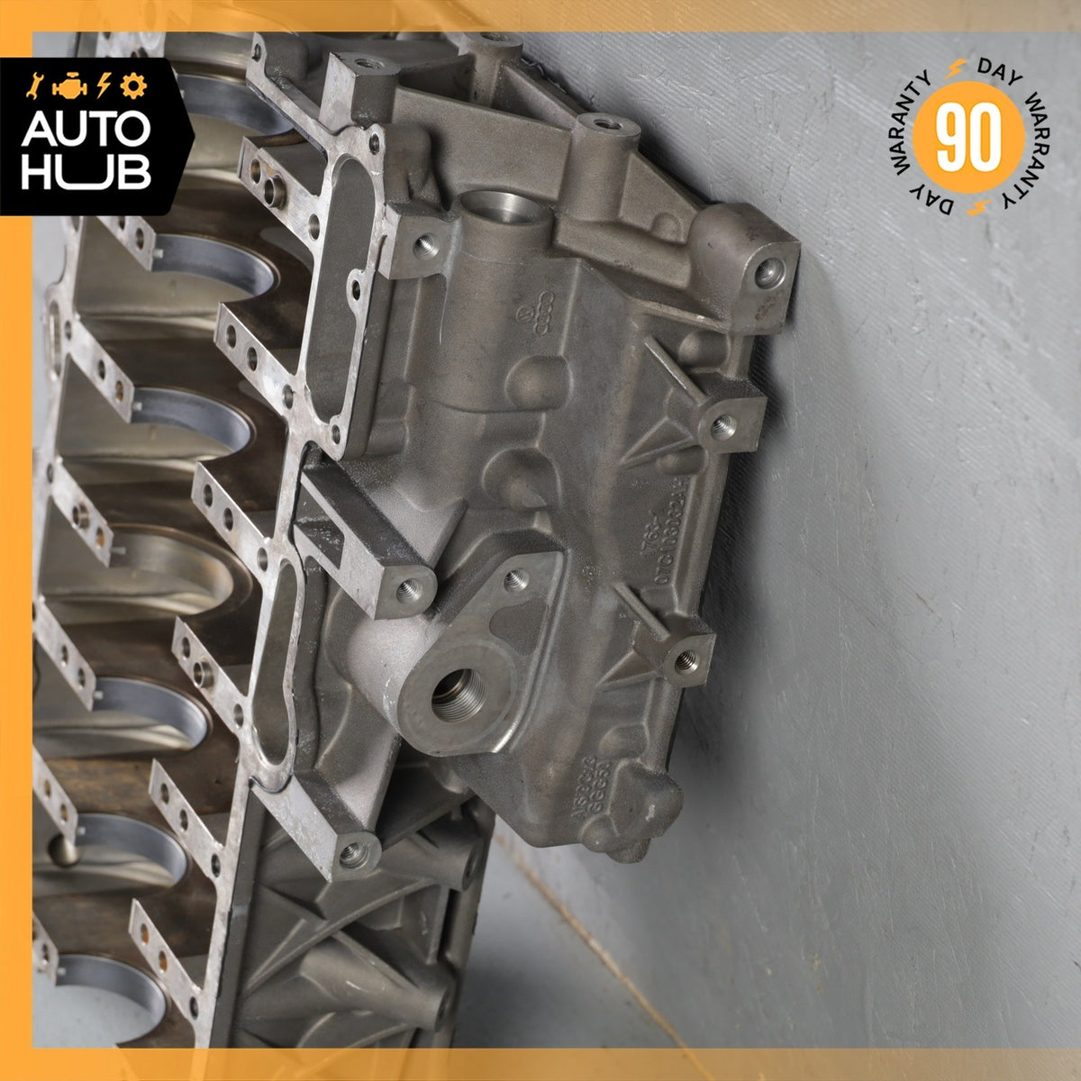 03-13 Bentley Continental GTC Flying Spur 6.0L Lower Engine Motor Block OEM 40k - photo 7