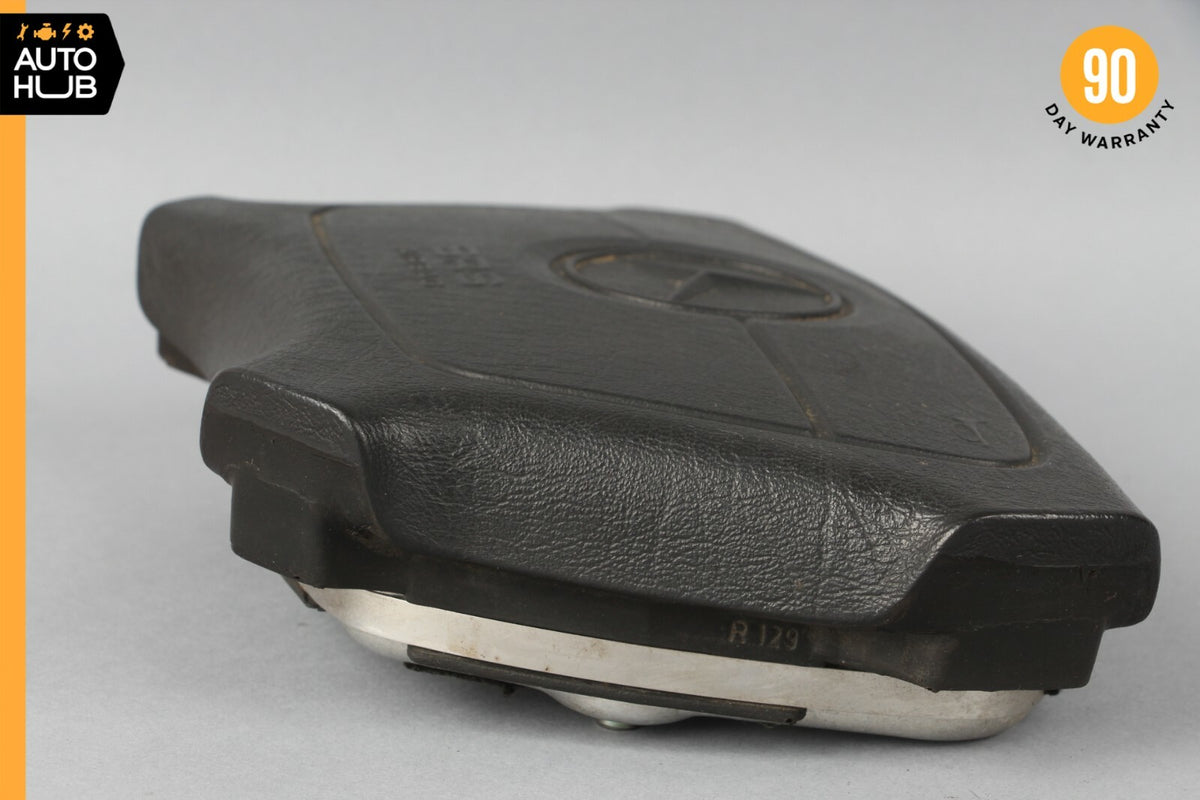 90-95 Mercedes R129 SL600 300SL Driver Steering Wheel Airbag Air Bag Black OEM - photo 11