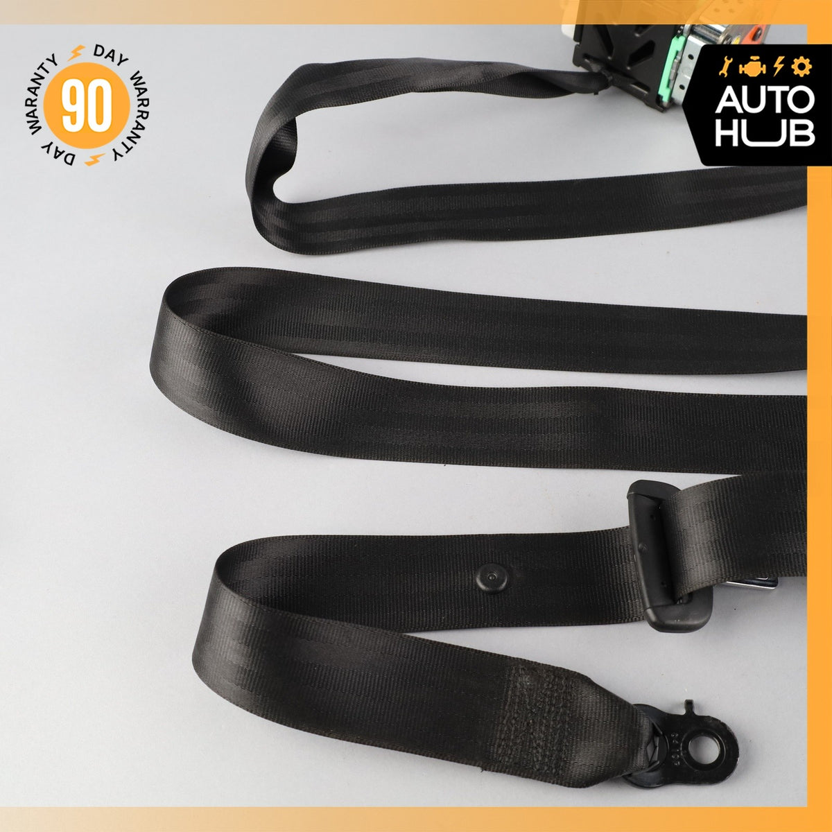11-18 Porsche Cayenne 958 Rear Right Seatbelt Seat Belt Black 95880305010 OEM - photo 4